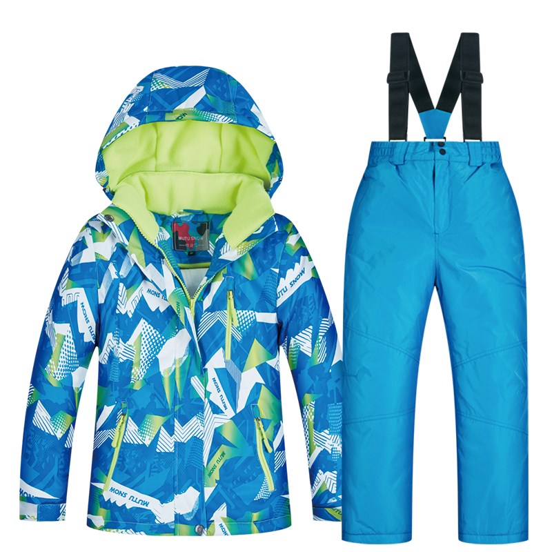 Children's blue slices plus children's blue pants